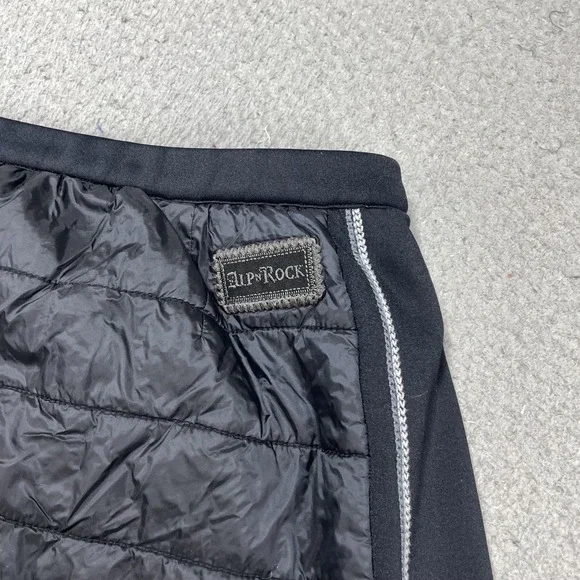 Alp-n-Rock Skirt Womens Large Black Quilted Insulated Zip Pockets Ski Winter - Picture 8 of 11